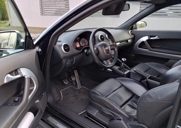 Audi S3 cena 36999 przebieg: 218257, rok produkcji 2007 z Siechnice małe 379
